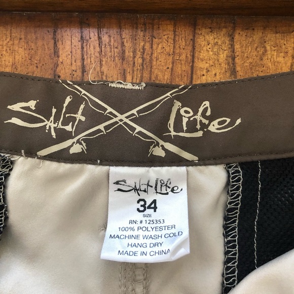 Salt Life Board shorts. Cargo shorts - Picture 2 of 4